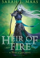 Okładka książki Heir of Fire Sarah J. Maas