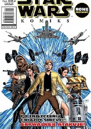Okładka książki Star Wars Komiks 1/2015 - Skywalker atakuje! Jason Aaron, John Cassaday