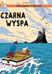 Okładka książki Czarna Wyspa Hergé