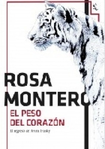 Okładka książki El peso del corazón Rosa Montero