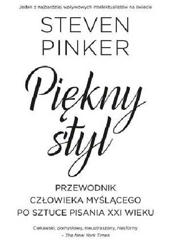 Okładka książki Piękny styl Steven Pinker