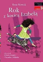 Okładka książki Rok z kocicą Izabelą Mikołaj Kamler, Ewa Nowak