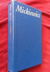 Okładka książki Wiersze Adam Mickiewicz 