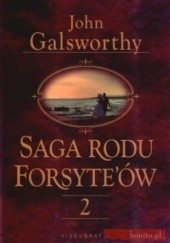 Okładka książki Saga rodu Forsyteów t. II John Galsworthy