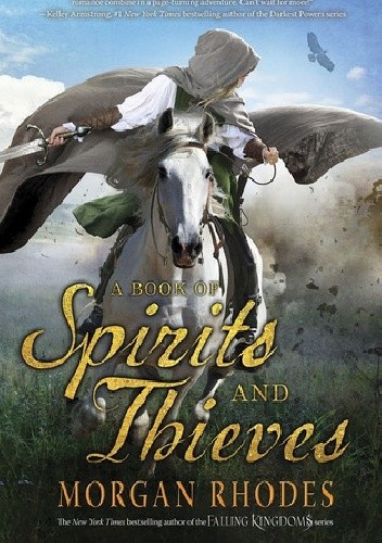 Okładki książek z cyklu Spirits and Thieves