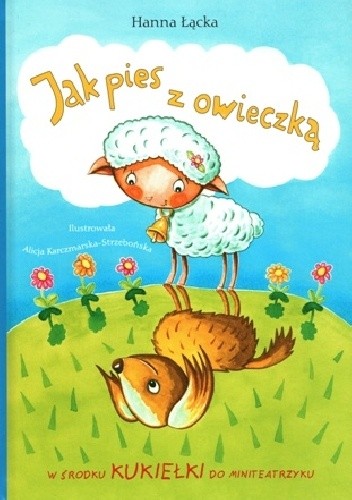 Okładka książki Jak pies z owieczką Hanna Łącka