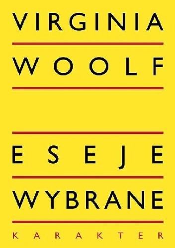 Okładka książki Eseje wybrane Virginia Woolf