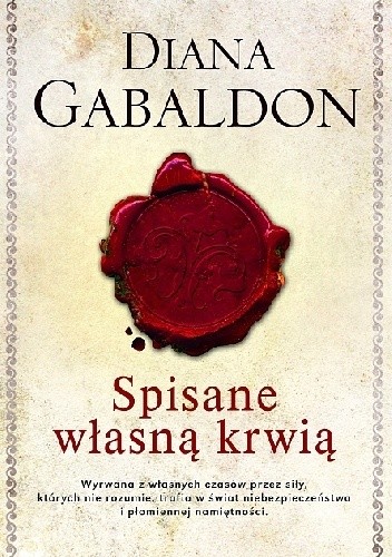 Okładka książki Spisane własną krwią Diana Gabaldon