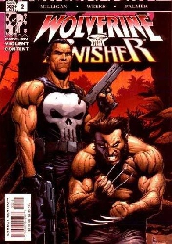 Okładka książki Wolverine/Punisher #2 - Part Two: The Lady, The Atheist, and The Demon Peter Milligan, Tom Palmer, Lee Weeks