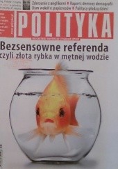 Okładka książki Polityka, nr 35/2015 Redakcja tygodnika Polityka