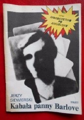 Okładka książki Kabała panny Barlove, czyli morderstwo po angielsku Jerzy Siewierski