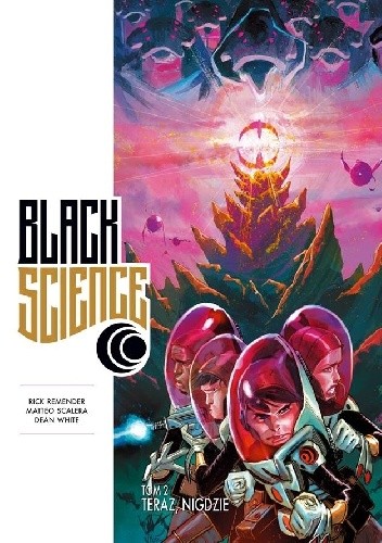 Okładki książek z cyklu Black Science