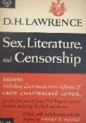 Okładka książki Sex, Literature, and Censorship David Herbert Lawrence