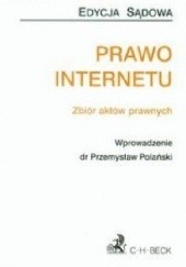Okładka książki Prawo internetu Przemysław Polański