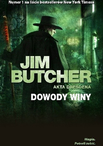 Okładka książki Dowody winy Jim Butcher
