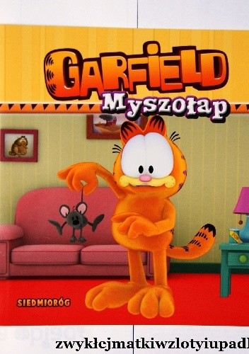 Okładka książki Garfield. Myszołap Ewa Mirkowska