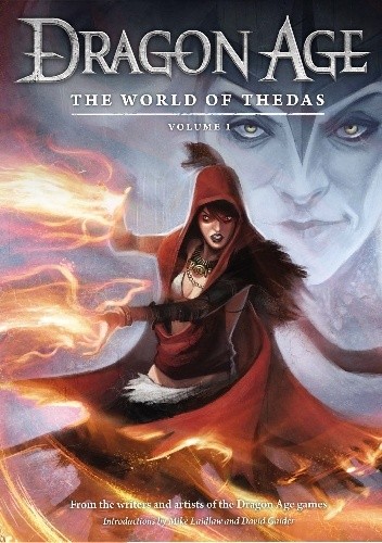 Okładki książek z cyklu Dragon Age: The World of Thedas