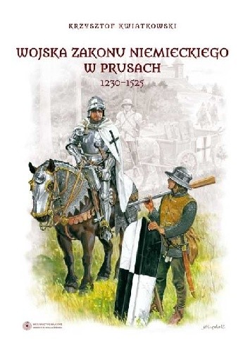 Okładki książek z serii Dzieje zakonu niemieckiego