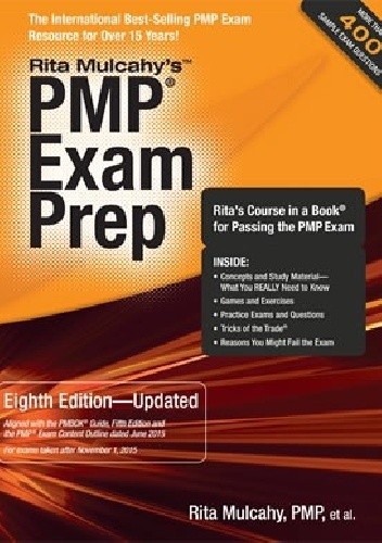 Okładka książki PMP® Exam Prep, 8th Edition - Updated Rita Mulcahy