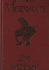 Okładka książki 275 wierszy Jan Andrzej Morsztyn