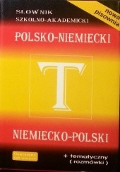 Okładka książki Słownik szkolno-akademicki polsko-niemiecki niemiecko-polski Zofia Mroczkowska