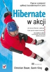 Okładka książki Hibernate w akcji Christian Bauer, Gavin King