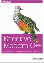 Okładka książki Effective Modern C++. 42 Specific Ways to Improve Your Use of C++11 and C++14 Scott Meyers