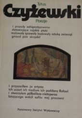 Okładka książki Poezje Tytus Czyżewski
