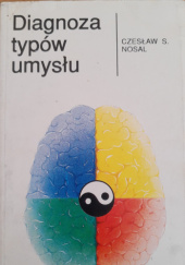 Okładka książki Diagnoza typów umysłu Czesław S. Nosal
