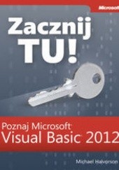 Okładka książki Zacznij Tu! Poznaj Microsoft Visual Basic 2012