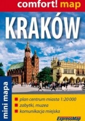 Okładka książki Kraków. Plan miasta mini. 1:20 000 ExpressMap 