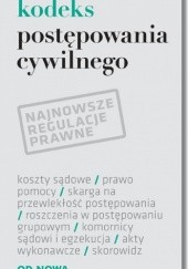 Okładka książki Kodeks postępowania cywilnego Agnieszka Kaszok