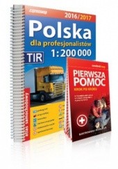 Okładka książki Polska dla profesjonalistów. Atlas samochodowy 2016/2017. 1:200000. ExpressMap Wojciech Kowalski, Krzysztof Radwański