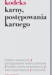Okładka książki Kodeks karny, postępowania karnego Lech Krzyżanowski (historyk)