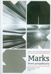 Okładka książki Marks. Nowe perspektywy