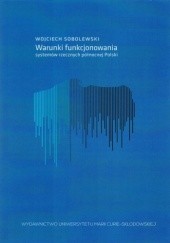 Okładka książki Warunki funkcjonowania systemów rzecznych północnej Polski Wojciech Sobolewski
