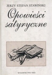 Okładka książki Opowieści satyryczne Jerzy Stawiński