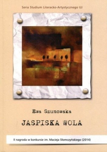 Okładka książki Jaspiska wola Ewa Szumowska