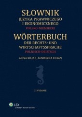 Okładka książki Słownik języka prawniczego i ekonomicznego. Polsko-niemiecki