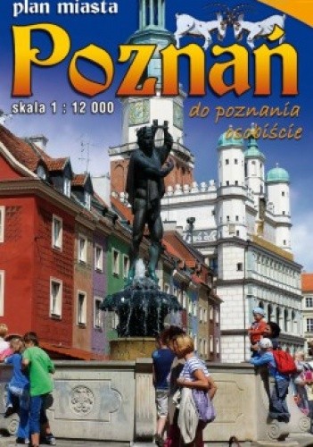 Okładka książki Poznań. Turystyczny plan miasta. 1:12 000 Plan Studio 