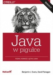 Okładka książki Java w pigułce David Flanagan, Benjamin J. Evans