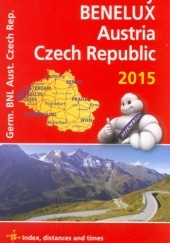 Okładka książki Germany Benelux Austia Czech Republic. Motoring and tourist map. 1 : 1 000 000. Michelin