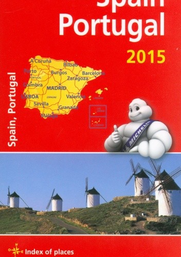 Okładka książki Spain Portugal. Motoring and tourist map. 1: 1000 000 Michelin ...