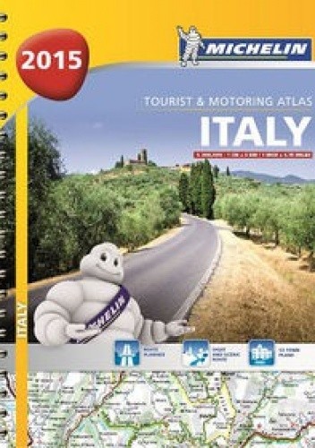 Okładka książki Italy 2015. Tourist & Motoring Atlas praca zbiorowa