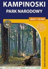 Okładka książki Kampinoski Park Narodowy. Mapa turystyczna. 1:50 000 Compass 