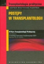 Okładka książki Postępy w transplantologii Bartosz Foroncewicz, Krzysztof Mucha, Leszek Pączek
