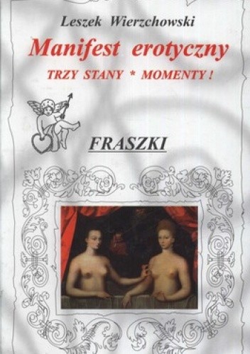 Okładka książki Manifest erotyczny. Fraszki Leszek Wierzchowski