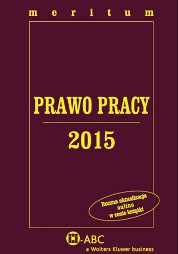 Okładka książki Prawo Pracy 2015. Meritum Kazimierz Jaśkowski