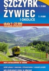 Okładka książki Szczyrk, Żywiec i okolice. Mapa turystyczna. 1:25 000 Studio Plan 
