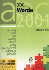 Okładka książki ABC... Worda 2001 Zdzisław Dec